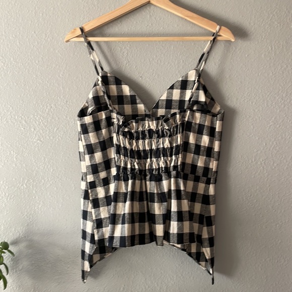 Black & White Gingham Top - Picture 4 of 12